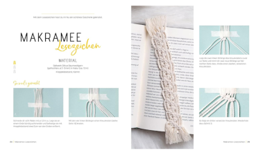 Preview: Buchseite - Makramee Super Easy